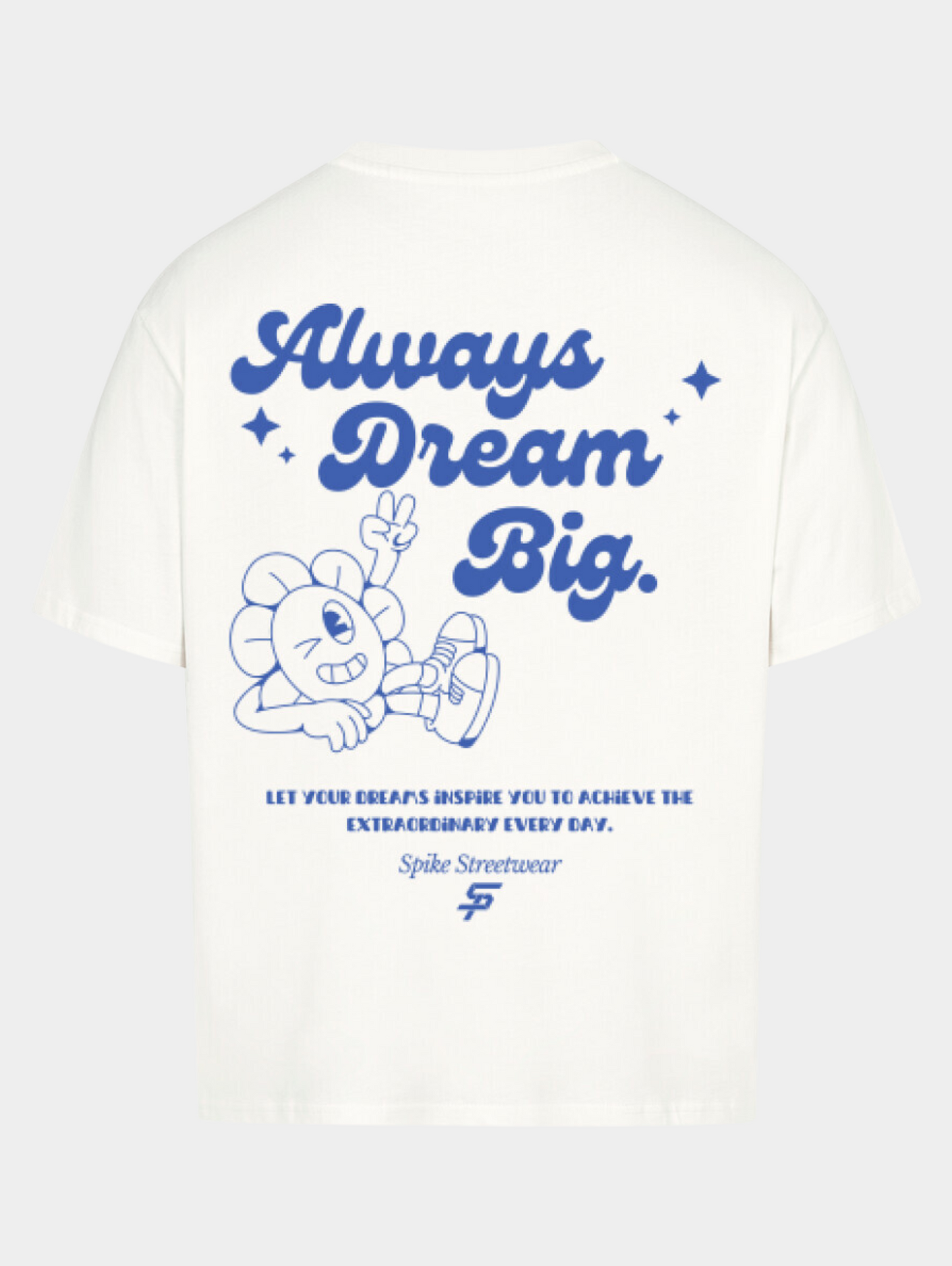DREAM BIG TEE OFF-WHITE