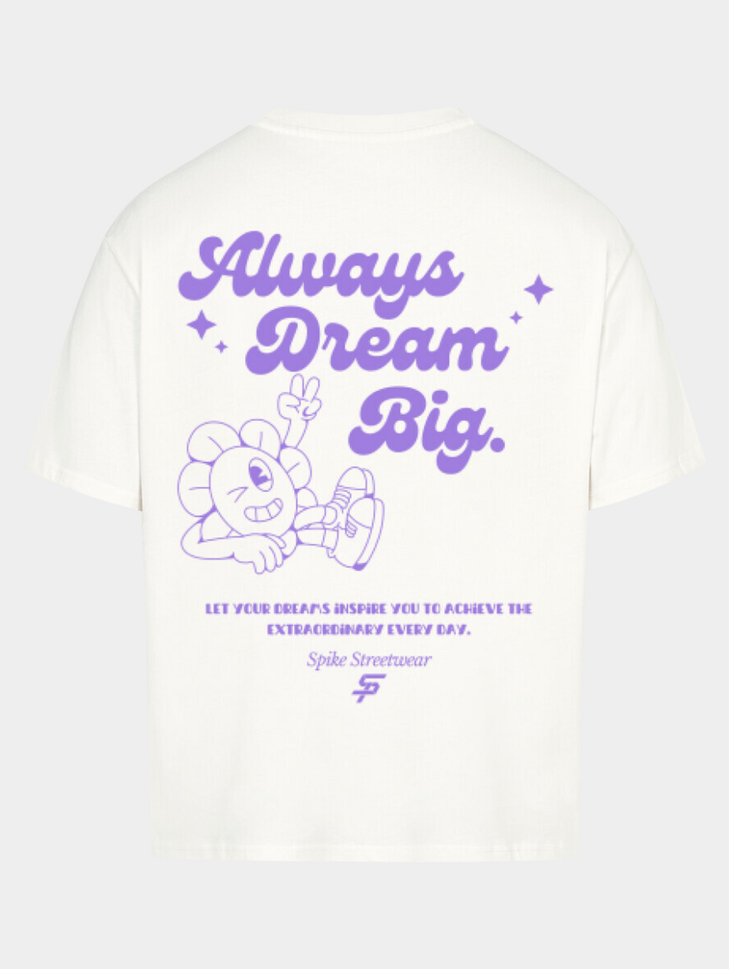 DREAM BIG TEE OFF-WHITE
