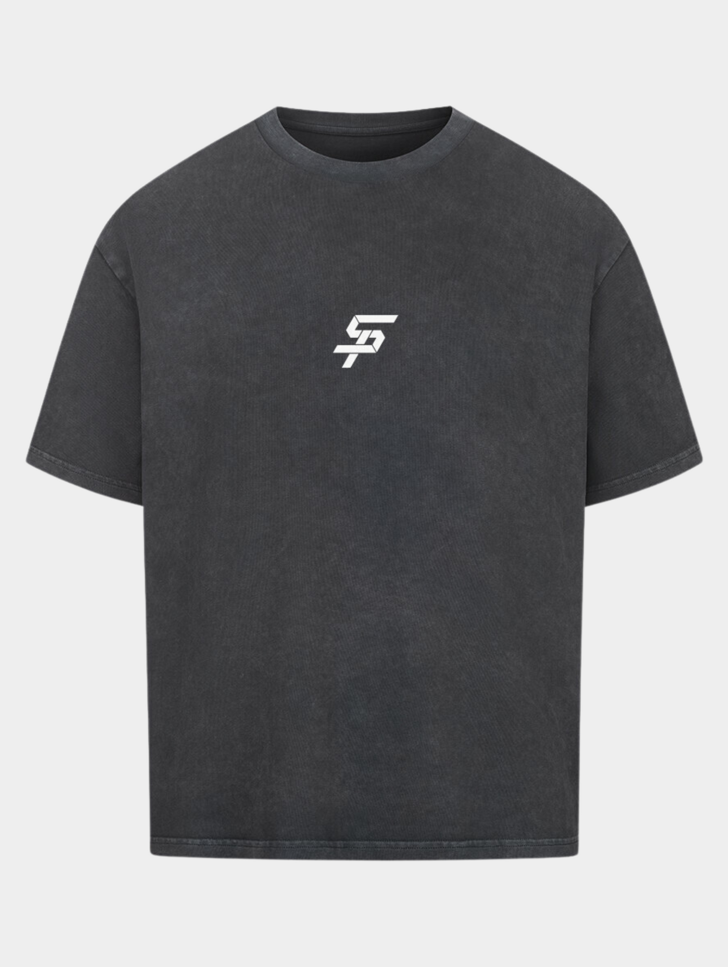 LOGO TEE WASHED BLACK